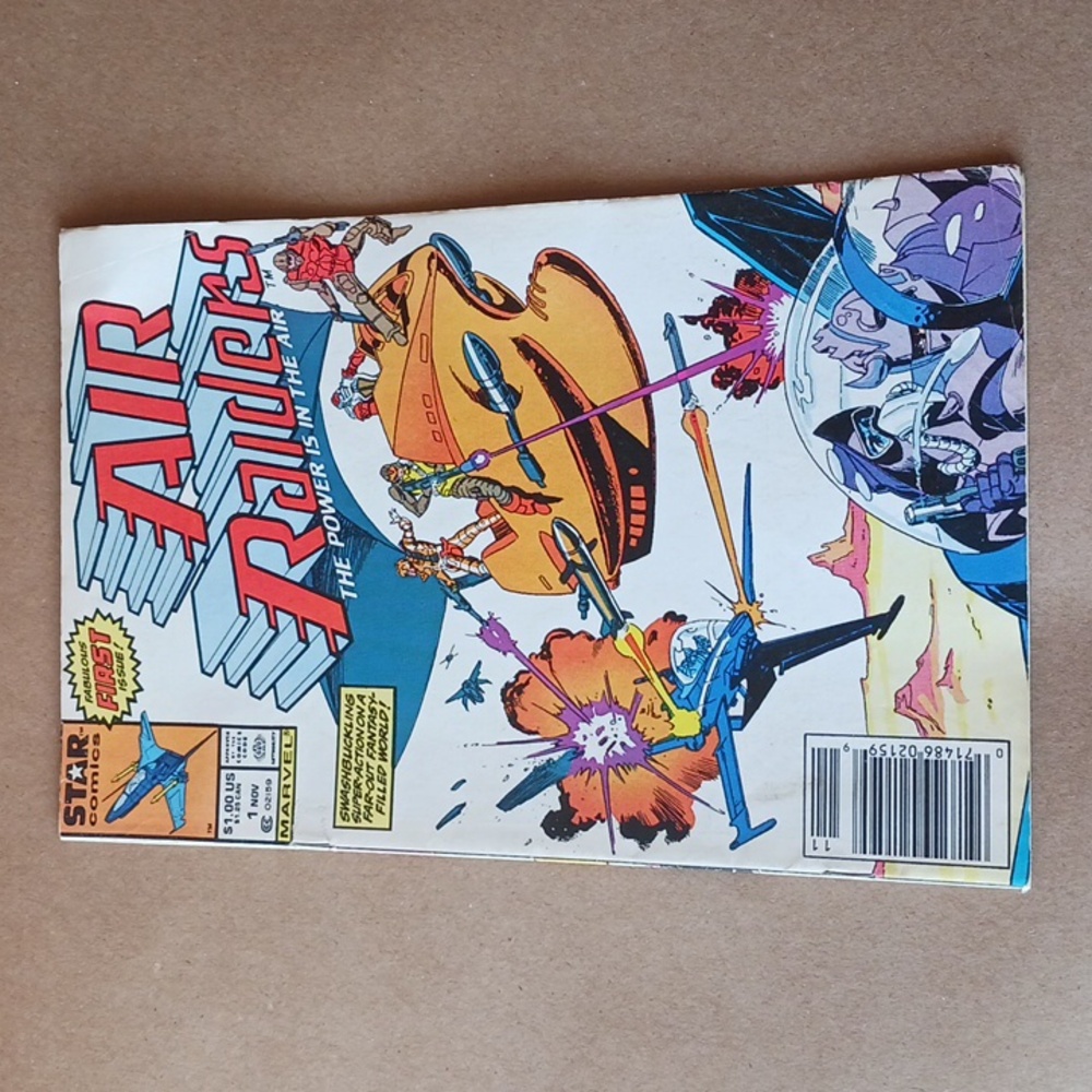 Vintage Air Raiders first issue